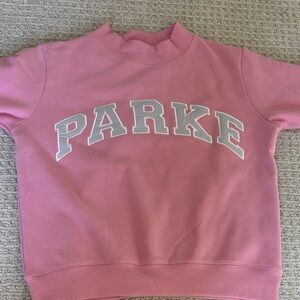 Parke Valentines Day mock neck in blush BRAND NEW